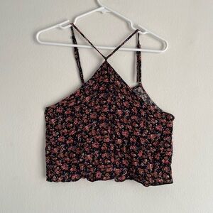 American Eagle floral strappy tank top
